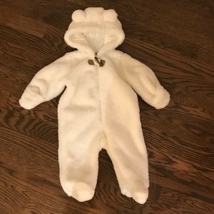 Carter’s Baby Sherpa Hooded Bunting Size 3 months